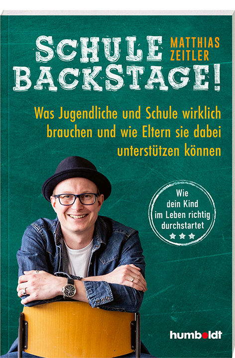 Buchcover Schule Backstage!